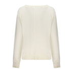 North Sails White Cotton Women's Sweatshirt