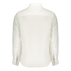 North Sails White Linen Men's Shirt