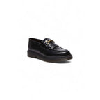 Dr. Martens Black Leather Slip-On Loafers