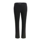 Guess Jeans Black Viscose Casual Pants