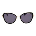 Emilio Pucci Black Metal Sunglasses