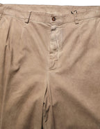 Dolce & Gabbana Beige Cotton Straight Leg Men Trouser Pants