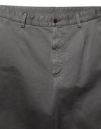 Dolce & Gabbana Dark Gray MidWaist Straight Men Trouser Pants