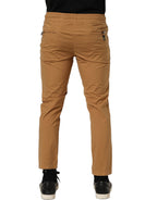 Dolce & Gabbana Brown MidWaist Skinny Jogger Sweatpants Pants