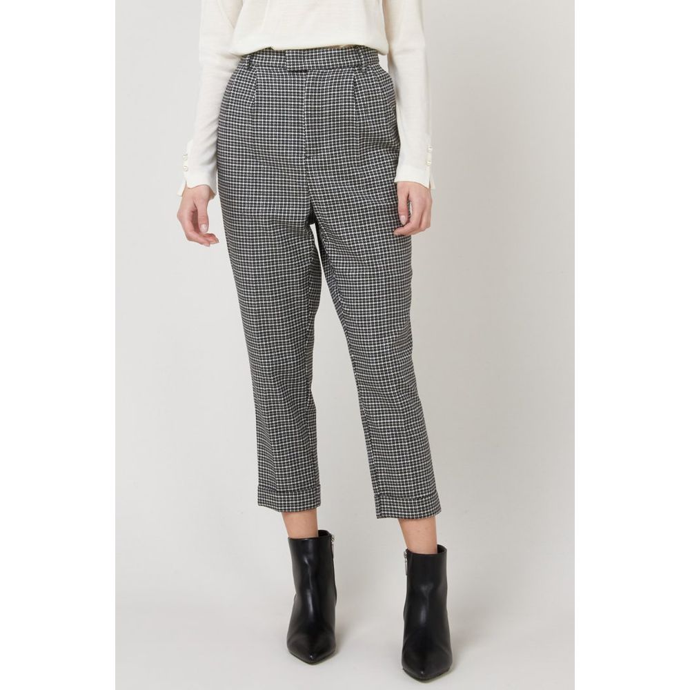 Gas Gray Polyester Casual Pants