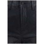 L'Agence Black Leather Pants