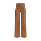 L'Agence Beige Cotton Jeans Denim