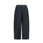 Alexander Wang Black Cotton Casual Pants
