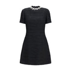 Valentino Black Cotton Casual Dress