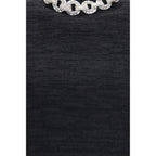 Valentino Black Cotton Casual Dress
