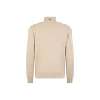 Herno Beige Cotton Sweatshirt