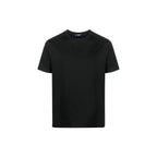 Herno Black Cotton T-Shirt