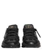 Dolce & Gabbana Black Airmaster Low Top Sneakers Shoes