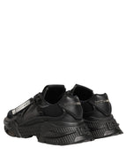 Dolce & Gabbana Black Airmaster Low Top Sneakers Shoes