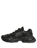 Dolce & Gabbana Black Airmaster Low Top Sneakers Shoes
