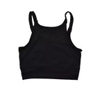 Guess Black Polyester Tank Tops