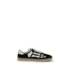 Amiri Black Calf Leather Bos Taurus Athletic Sneakers