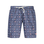 Norway 1963 Blue Polyester Men's Swim Shorts
