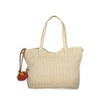 Mario Valentino Beige Polyethylene Women's Bag