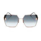Philipp Plein Gold Metal Sunglasses