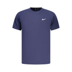 Nike Blue Polyester Men's T-Shirt