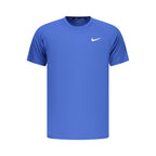 Nike Blue Polyester Men's T-Shirt