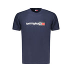 Tommy Hilfiger Blu Cotton Mens T-Shirt