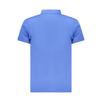Lotto Blue Polyester Men's Polo Shirt