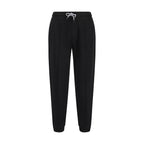 Brunello Cucinelli Black Cotton Joggers (Workout Pants)