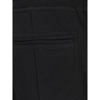 Brunello Cucinelli Black Cotton Joggers (Workout Pants)