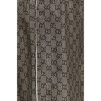 Gucci Beige Silk Bermuda Shorts
