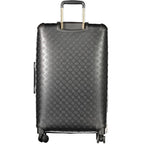 Guess Jeans Black Polyurethane Women's Travel Bag