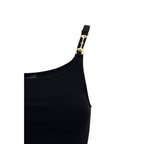 Gucci Black Viscose Sleeveles T-Shirt