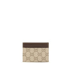 Gucci Beige Fabric Wallet