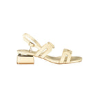 Laura Biagiotti Beige Polyethylene Flat Sandals