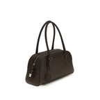 The Row Brown Calf Leather Bos Taurus Shoulder Bag