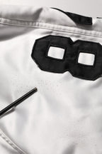 Dolce & Gabbana White DG Logo Polyester JerseyBomber Jacket