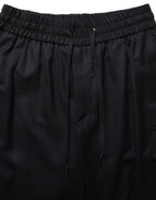 Dolce & Gabbana Black Mid Waist Cargo Jogger Sweatpants Pants