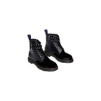 Dr. Martens Black Leather Lace-Up Boots