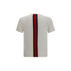 Gucci White Cotton T-Shirt