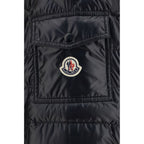Moncler Black Polyamide Full-Length Jacket