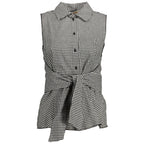Kocca Black Cotton Women Shirt