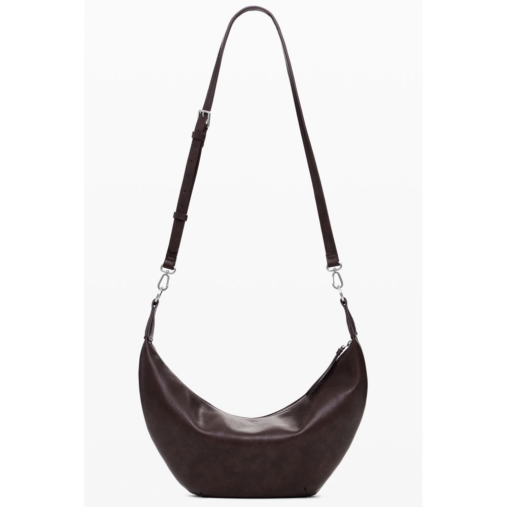 Desigual Marrone Poliuretano Women Handbag