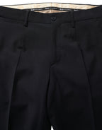 Dolce & Gabbana Black Wool Slim Fit Formal 3 Piece Men Suit