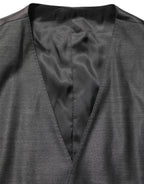 Dolce & Gabbana Gray MARTINI Slim Fit Formal 3 Piece Suit