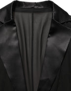 Dolce & Gabbana Black Silk Sheer Chiffon Long Maxi Dress