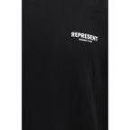 Represent Black Cotton Sweatshirt