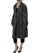 Di Stavnitser Brown Mohair Belted Long Trench Coat Jacket