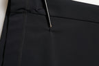 Dolce & Gabbana Black DGVIB3 Stretch Jersey Midi Pencil Cut Skirt