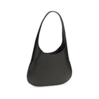 Khaite Black Calf Leather Bos Taurus Handbag